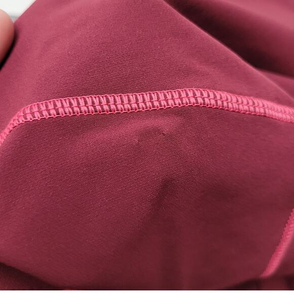 Eddie Bauer red pink windbreaker jacket gorpcore running athletic XL - Picture 8 of 8